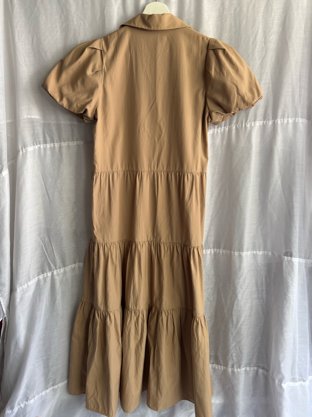 Brochu Walker Puff Sleeve Havana Dress - Picture 7 of 9